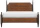 Legacy Classic Fenmore Dark Mocha/Distressed Cherry King Posted Bed-2