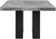 Steve Silver Co. Camila Gray Counter Counter Dining Table with Ebony Base-2