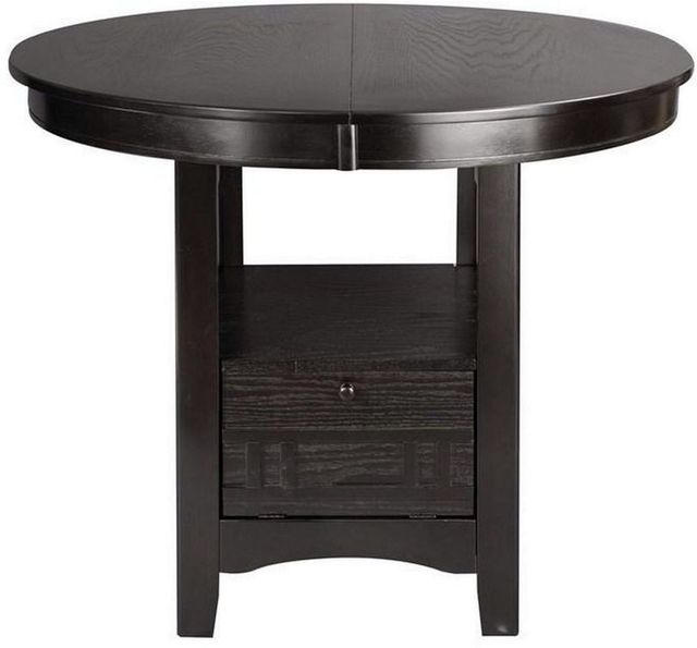 Mazin Furniture Junipero Dark Cherry Counter Height Dining Table-0