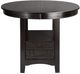 Mazin Furniture Junipero Dark Cherry Counter Height Dining Table-0