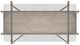 Fairfield® Temperate Grove Glass Top Cocktail Table with Sanibel Base-3