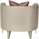Michael Amini® Linea Metallic/Silver Mist Chair-3