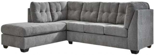 Signature Design by Ashley® Marleton 2-Piece Gray Left-Arm Facing Sectional and Chaise-2