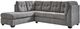Signature Design by Ashley® Marelton 2-Piece Gray Left-Arm Facing Sectional with Chaise-0