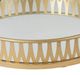 A & B Home Urban Vogue Gold Round Tray-2
