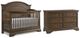 Westwood Design Olivia 2-Piece Rosewood Arch Nursery Bedroom Set-0