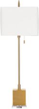 Crestview Collection Baker Soft Brass Pull Chain Buffet Lamp-0