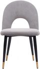 Zuo® Modern Menlo Black/Gold/Gray Dining Side Chair Set-1