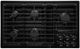 JennAir® 36" Black Natural Gas Downdraft Cooktop-1