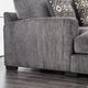 Furniture of America® Kaylee 3-Piece Gray Left-Arm Facing Sectional and Chaise-4