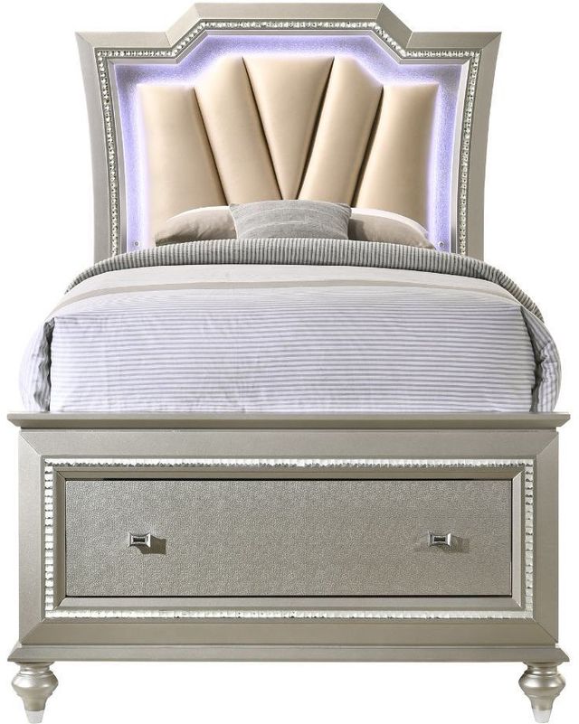ACME Furniture Kaitlyn Champagne Full Panel Bed-1