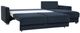 Luonto® Furniture Hampton 2-Piece Blue Right-Arm Facing Queen Sofa Sleeper Sectional and Chaise-0