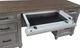 aspenhome® Caraway Aged Slate Credenza Desk-3