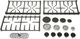 GE® Gas Range Freestanding 5 Burner Passover Kit-1