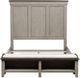 Liberty Furniture Ivy Hollow 4-Piece Dusty Taupe/Weathered Linen Queen Storage Bedroom Set-3