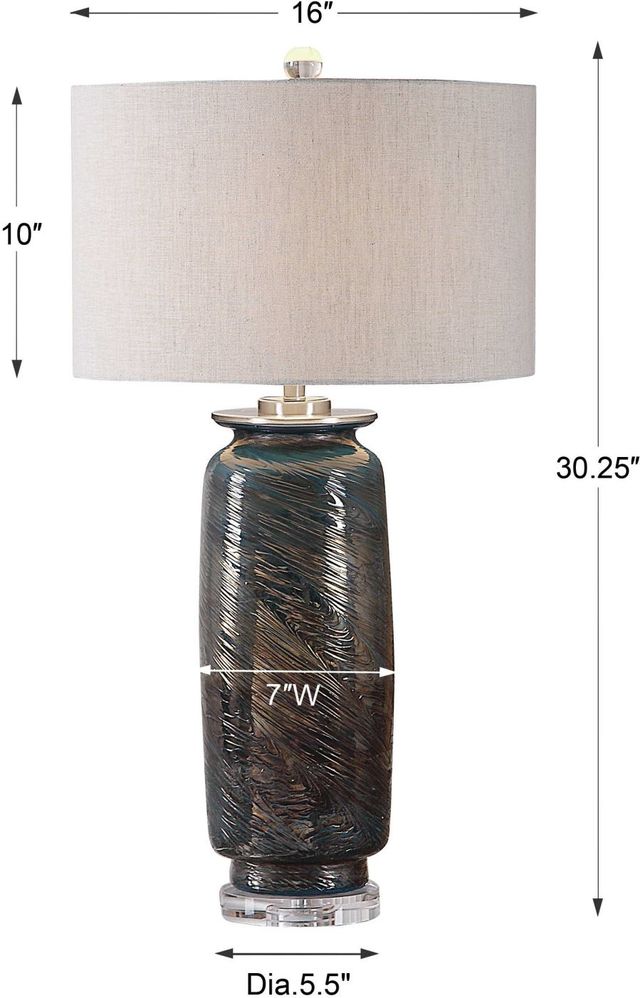 Uttermost® Olesya Blue Table Lamp-2