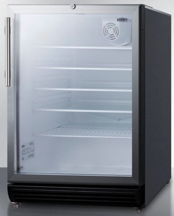 Summit® Commercial 24" Black Beverage Center-3