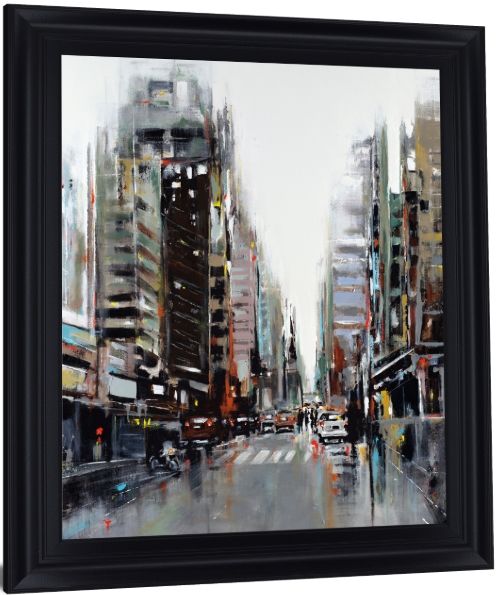 Classy Living Rainy Avenue Wall Art-2