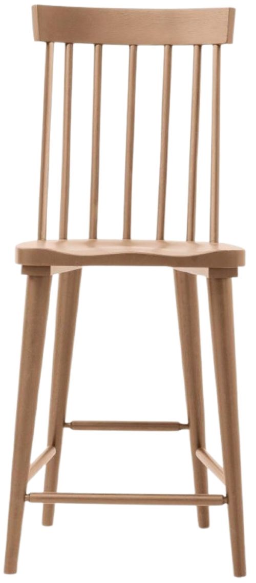 Legacy Classic Today's Traditions 2-Piece Natural Hickor Windsor Counter Stool Set-1