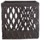 A & B Home Brown 6" Candle Holder-1