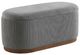 Homelegance® Nell Gray Lift-Top Storage Bench-0