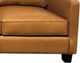 USA Premium Leather Furniture 4040 Chestnut Sofa-2