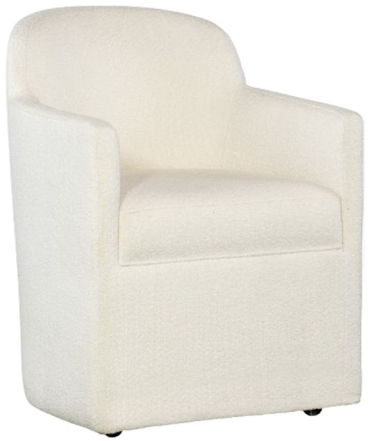 Hooker® Furniture Commerce and Market Izabela Wolf Pearl Upholstered Arm Chair-0