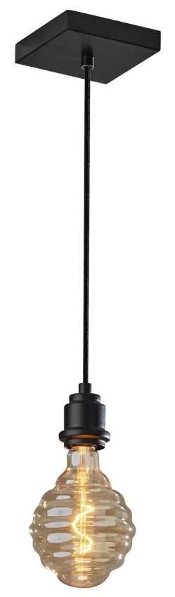 Adesso® Wren Black Pendant-0
