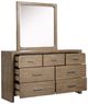Magnussen Home® Westbourne Dark Umber Dresser and Mirror-4