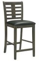 Elements International Nash 7-Piece Dark Brown/White Counter Set-3