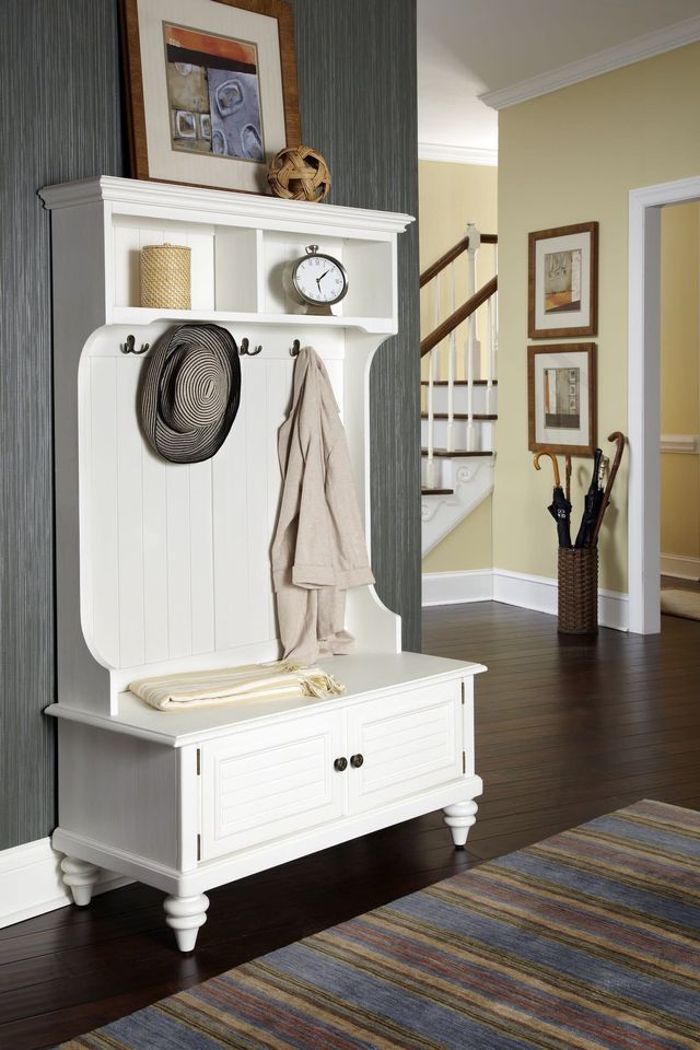 homestyles® Bermuda White Hall Tree-1