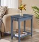 John Thomas Furniture® Destinations Heather Gray Narrow  End Table-1