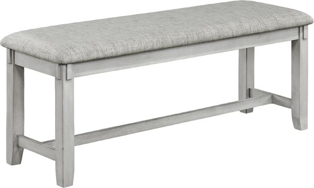 Crown Mark Clara Driftwood Dining Bench-0