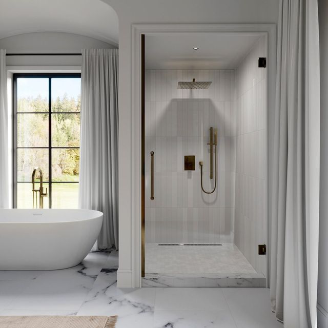 ZLINE Autograph Edition Polished Gold Crystal Bay Thermostatic Shower System-4