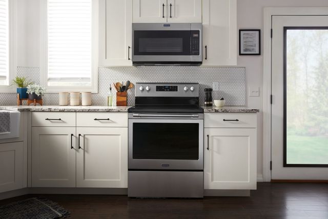 Maytag® 30" Stainless Steel Freestanding Electric Range-2
