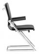 Zuo® Lider Plus Black Set of 2 Conference Chair-2