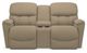 La-Z-Boy® Kipling Driftwood Power Reclining Loveseat with Headrest and Console-0