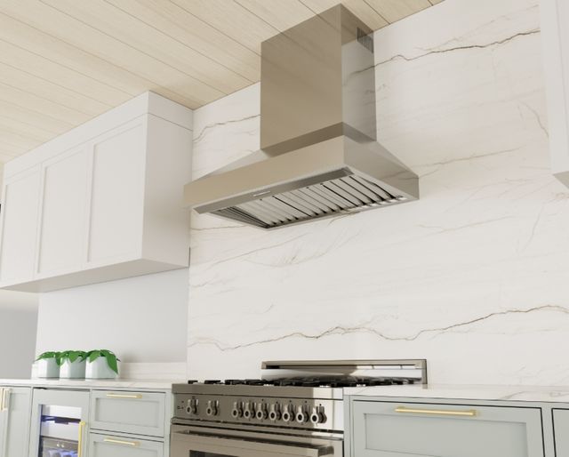 XO Fabriano 42" Stainless Steel Wall Mounted Range Hood-2