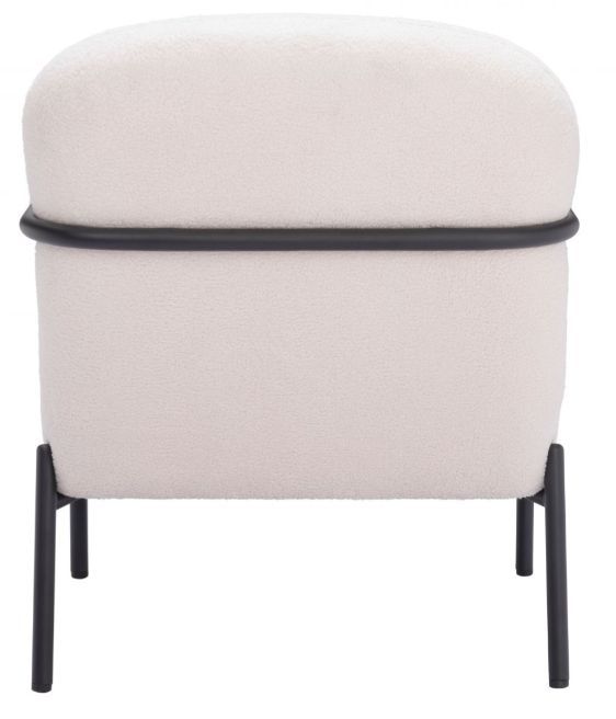 Zuo® Modern Chicago Ivory Accent Chair-2
