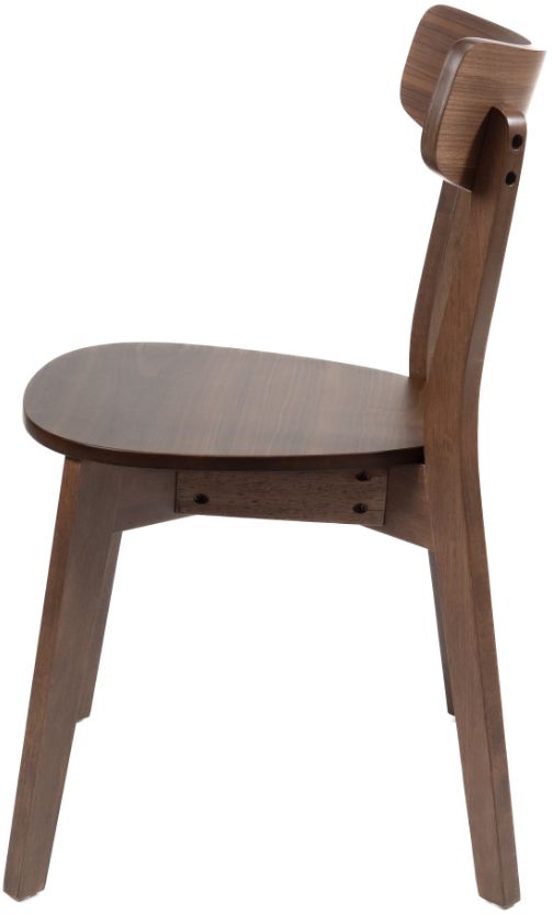 New Classic® Home Furnishings Gabby Walnut Dining Side Chair-3