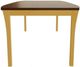 Mavin Customizable 42" x 66" Boat Extendable Dining Table with 18" Leaf-2