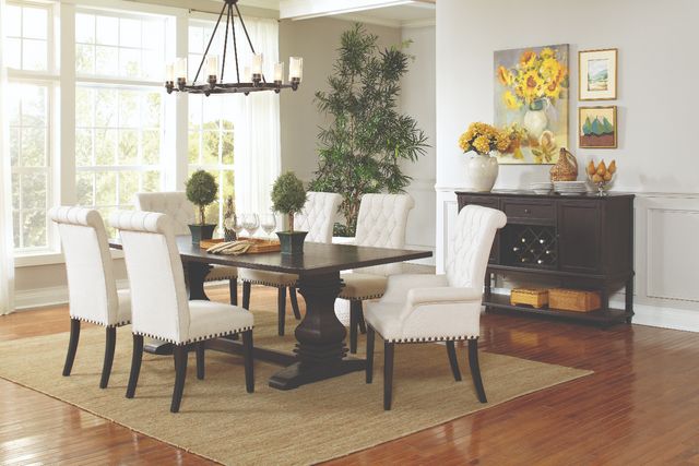 Coaster® Parkins Rustic Espresso Dining Table-1