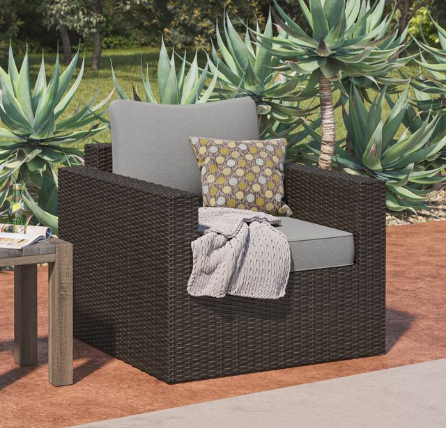 homestyles® Cape Shores Brown Arm Chair-2