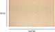 TOV Furniture Dolce Blush 140" Natural Cotton Table Cloth-2