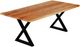 Corcoran Importation Zen 80" Live Edge Acacia Table Top-0