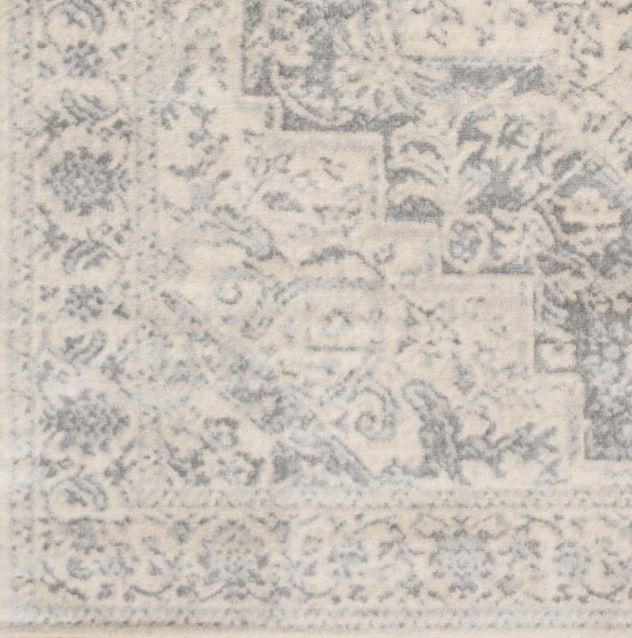 Surya Monaco Gray/Ivory 4'x6' Area Rug-2
