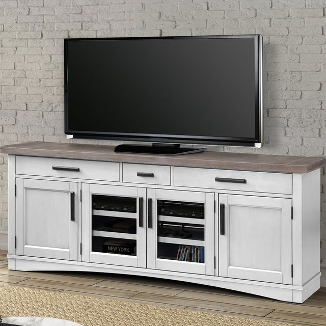 Parker House® Americana Modern Cotton 76" TV Console-1