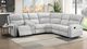 Homelegance® Thorne 3-Piece Light Gray Manual Reclining Sectional with Left Console-1