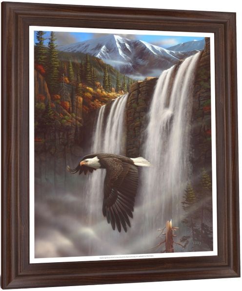 Classy Living Soaring Above Falls Wall Art-2