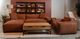 Intercon Carter Aumerry New Buck Rust Swivel Chair-1